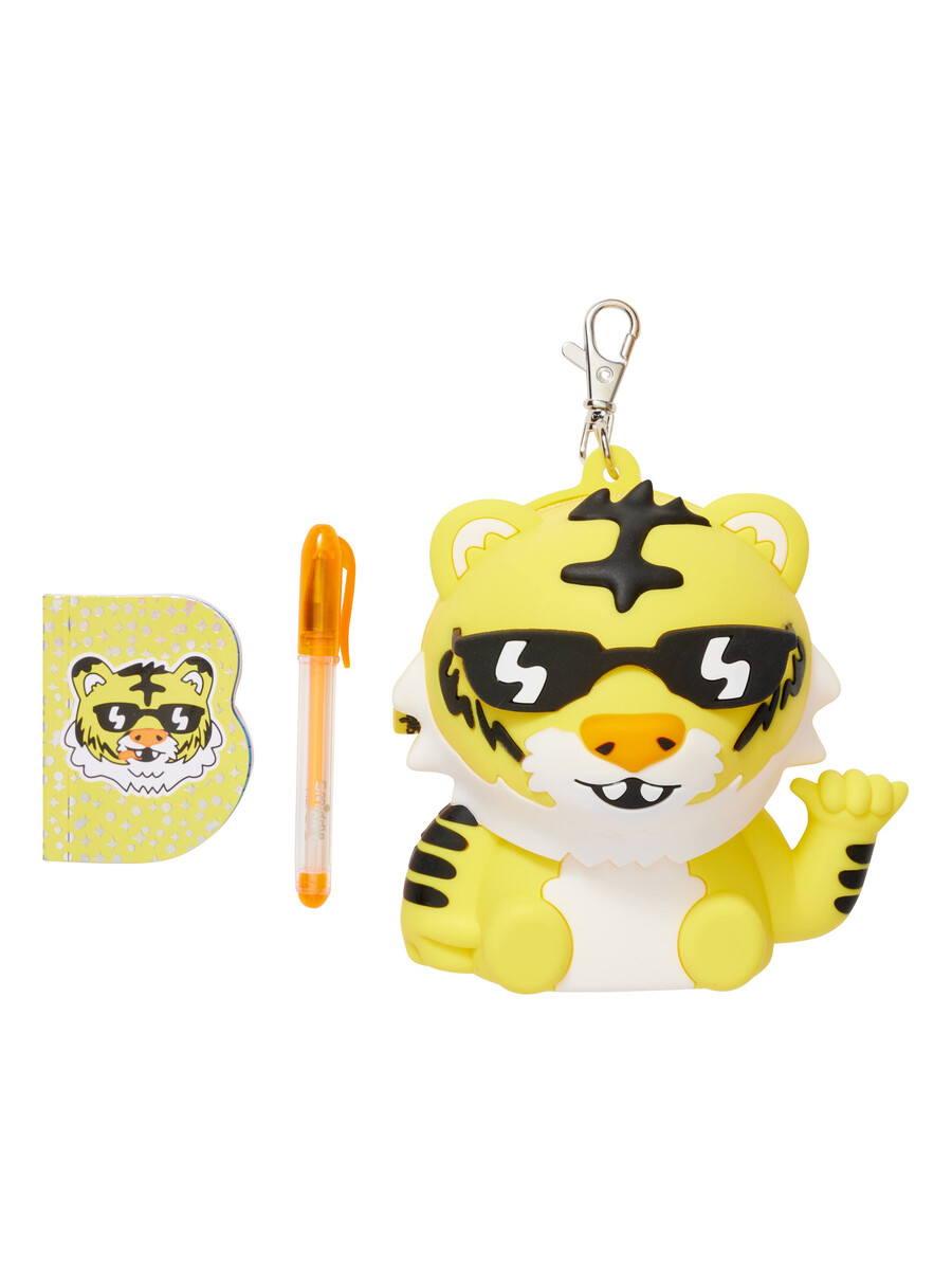 porte-clés mini bloc-notes besties pen pal