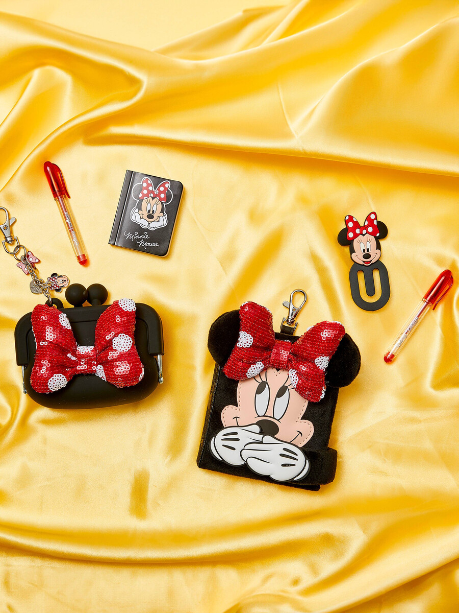 porte-clés mini-carnet minnie mouse