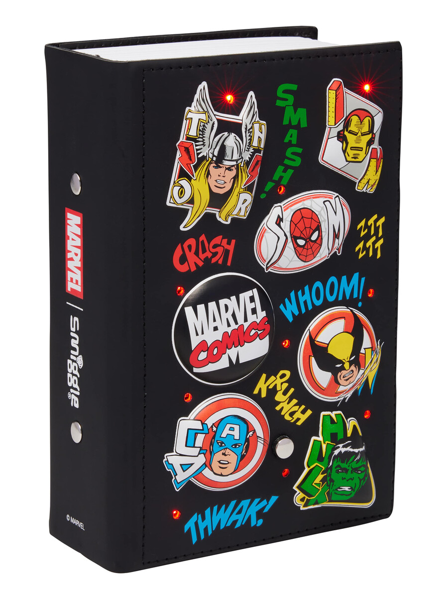 coffre-fort lumineux marvel