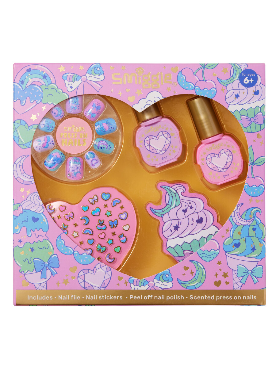 coffret cadeau de nail art éclatant