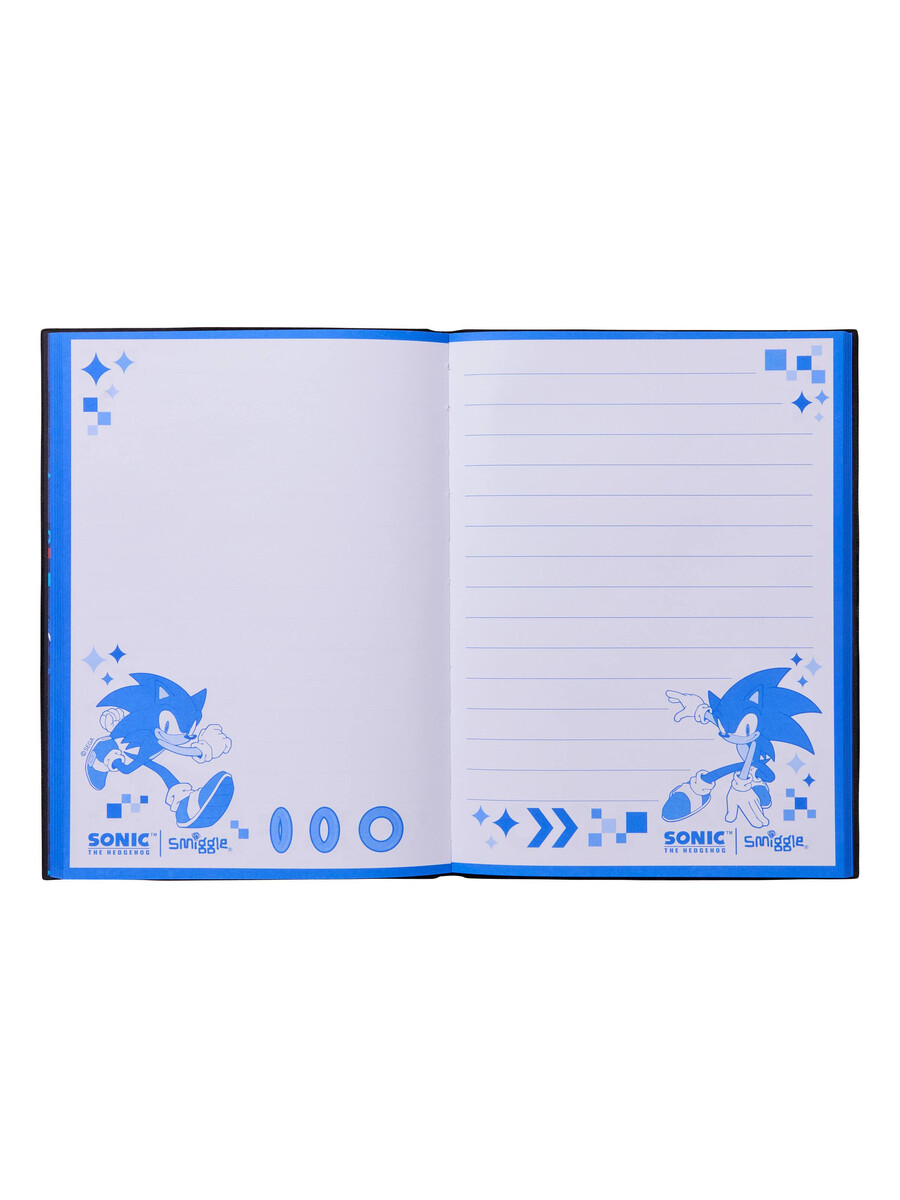 carnet sonic le hérisson a5