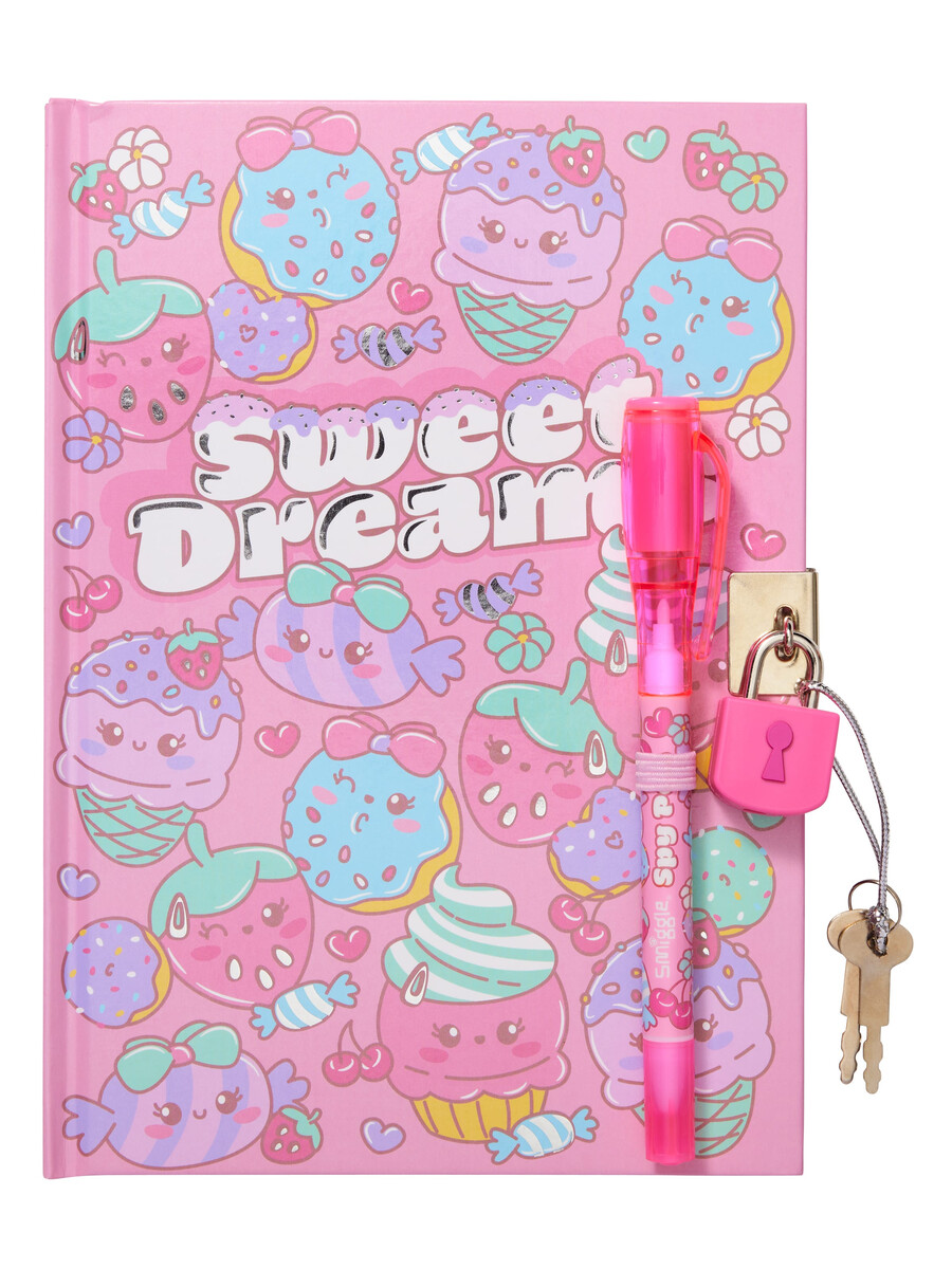carnet a5 verrouillable avec stylo espion