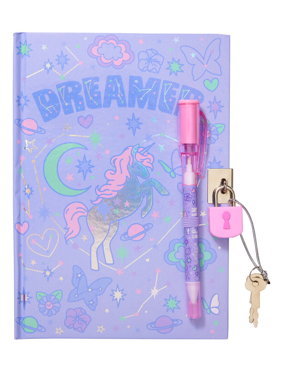 carnet a5 verrouillable avec stylo espion