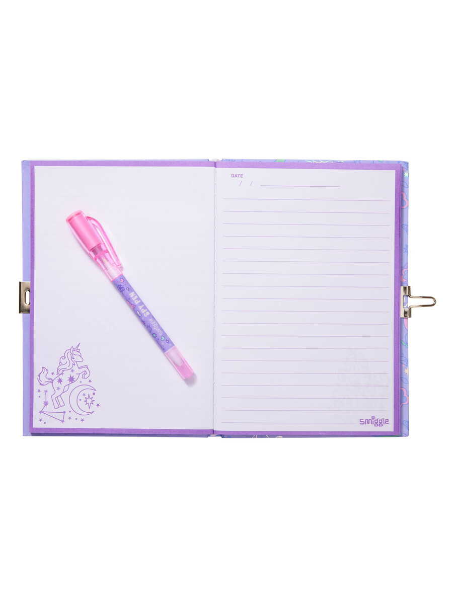 carnet a5 verrouillable avec stylo espion