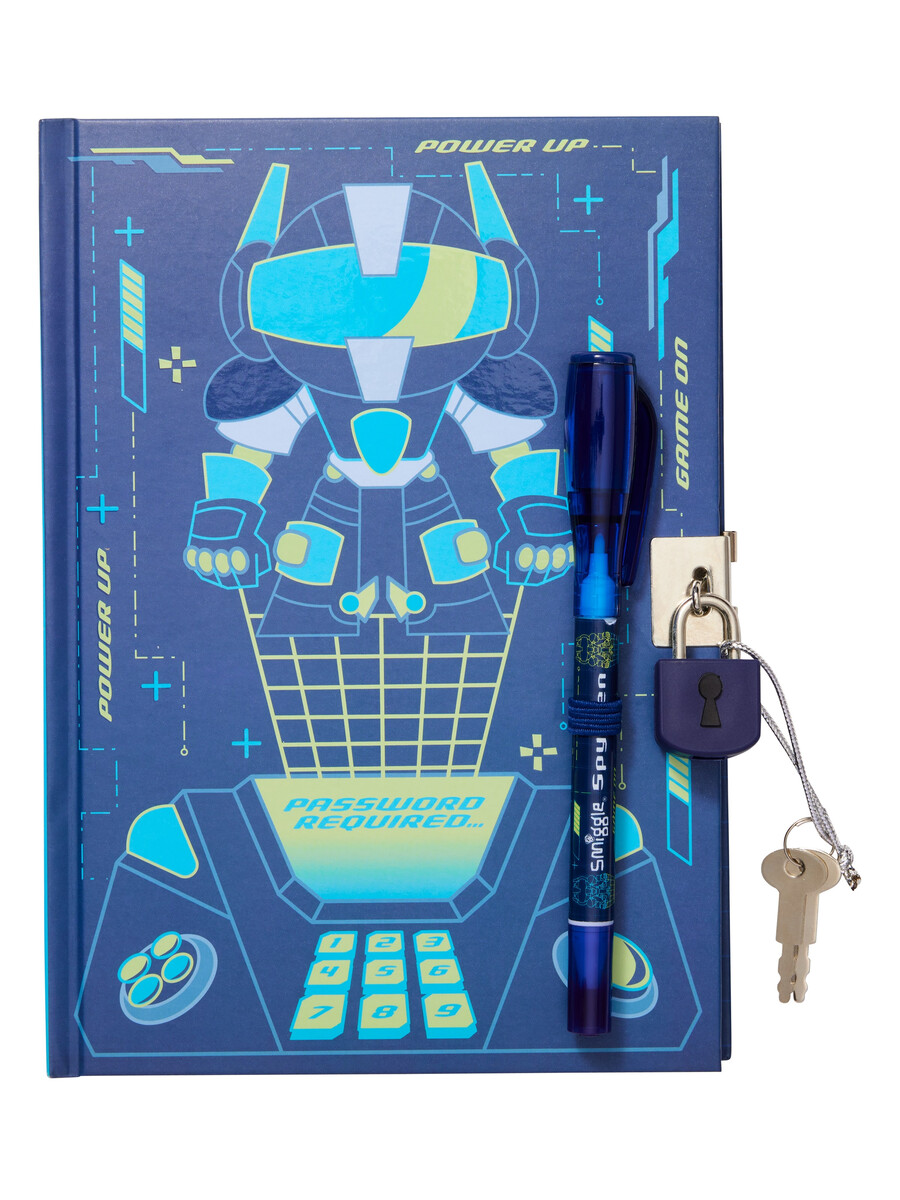 carnet a5 verrouillable avec stylo espion