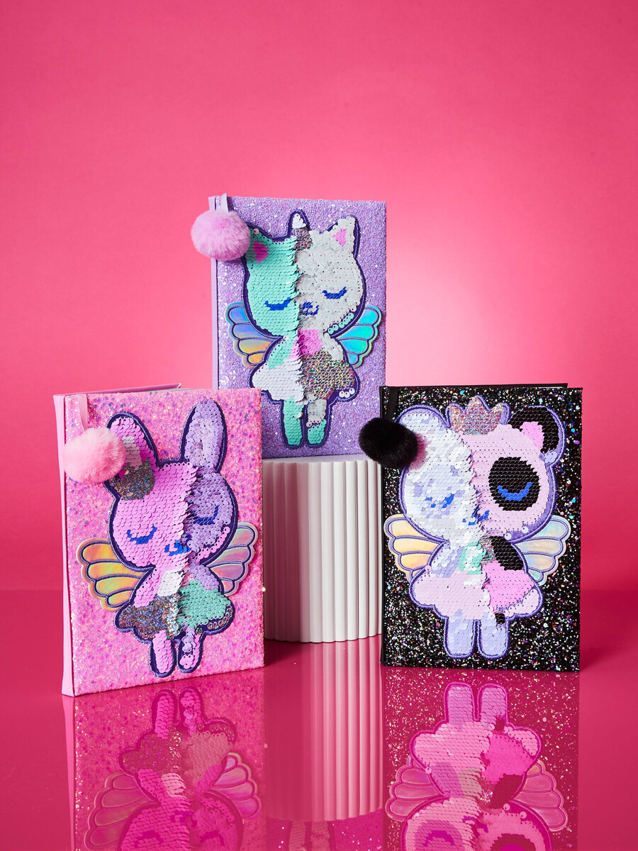 carnet réversible a5 sequin dreams