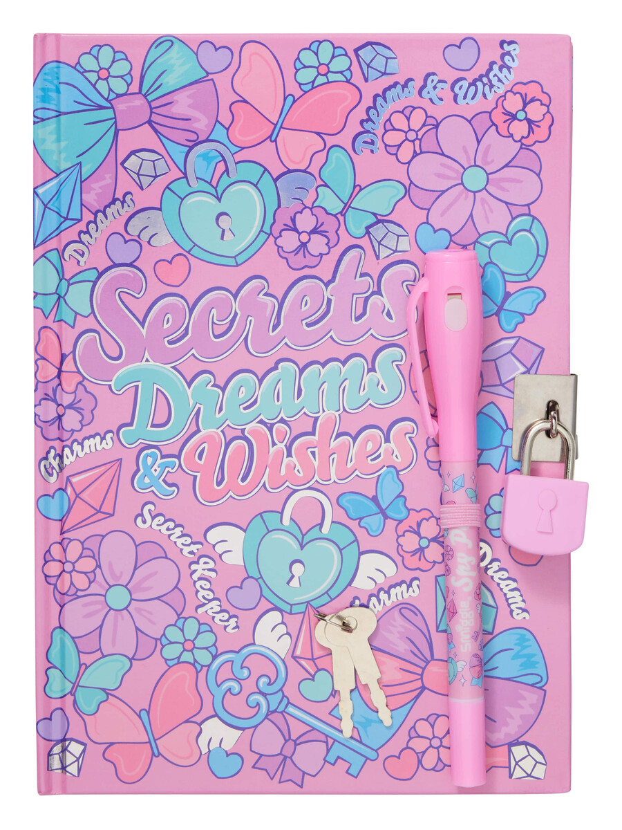 carnet a5 verrouillable avec stylo espion