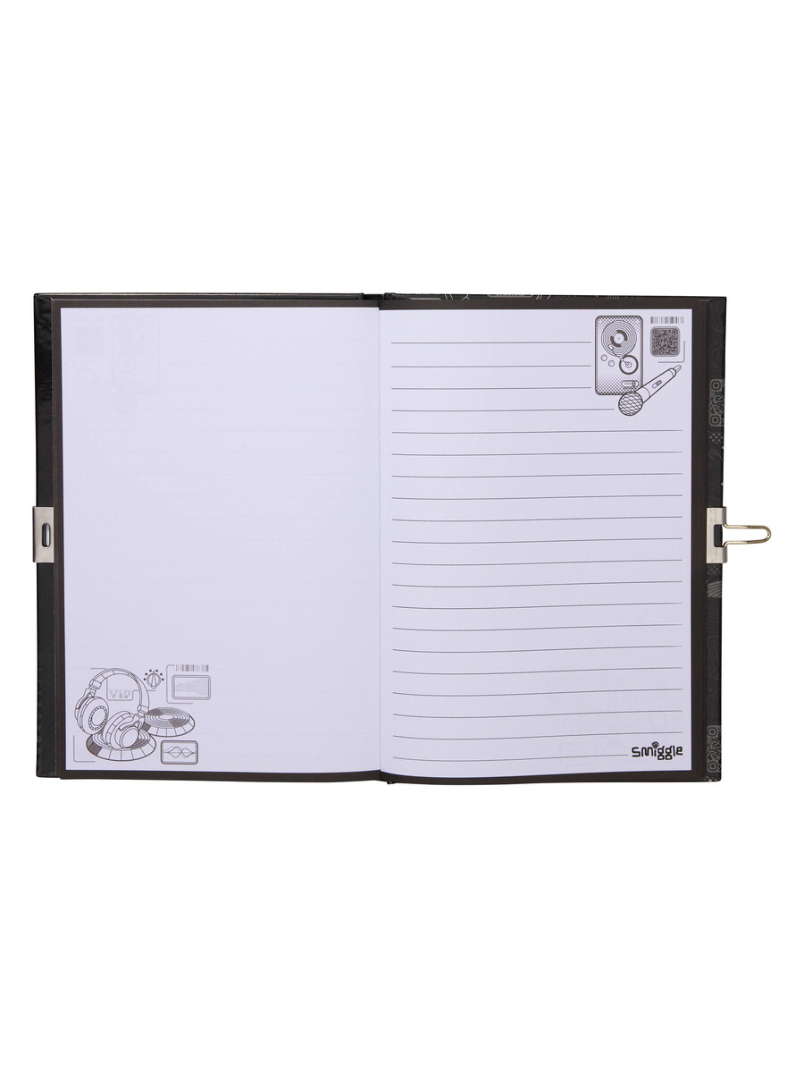 carnet a5 verrouillable avec stylo espion