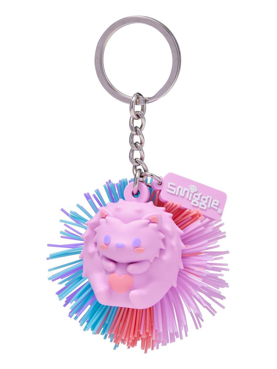 porte-clés hérisson pompon
