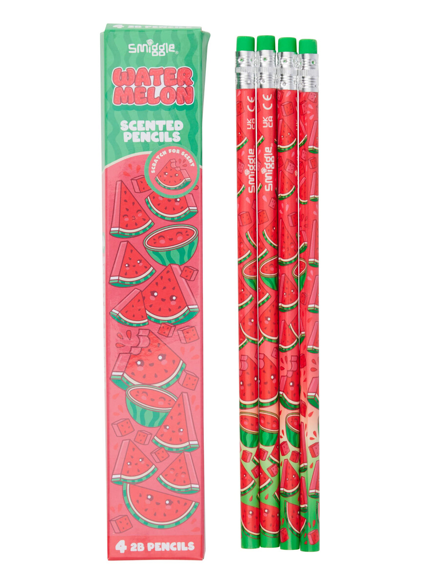lot de 4 crayons parfumés