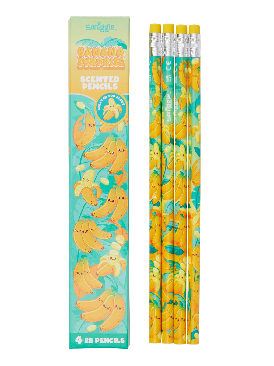 lot de 4 crayons parfumés