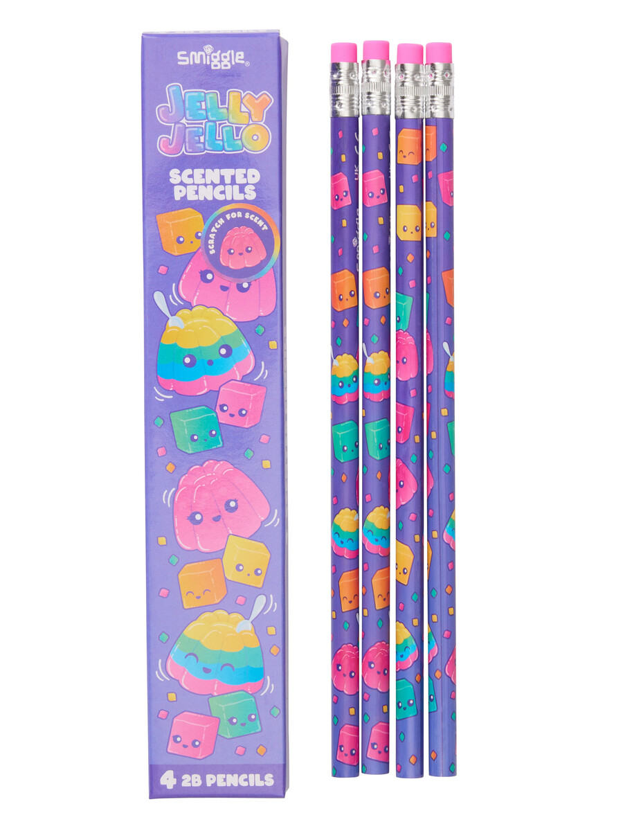 lot de 4 crayons parfumés