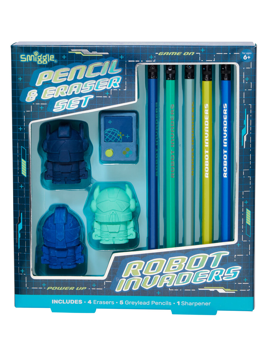 coffret de crayons vision eraser