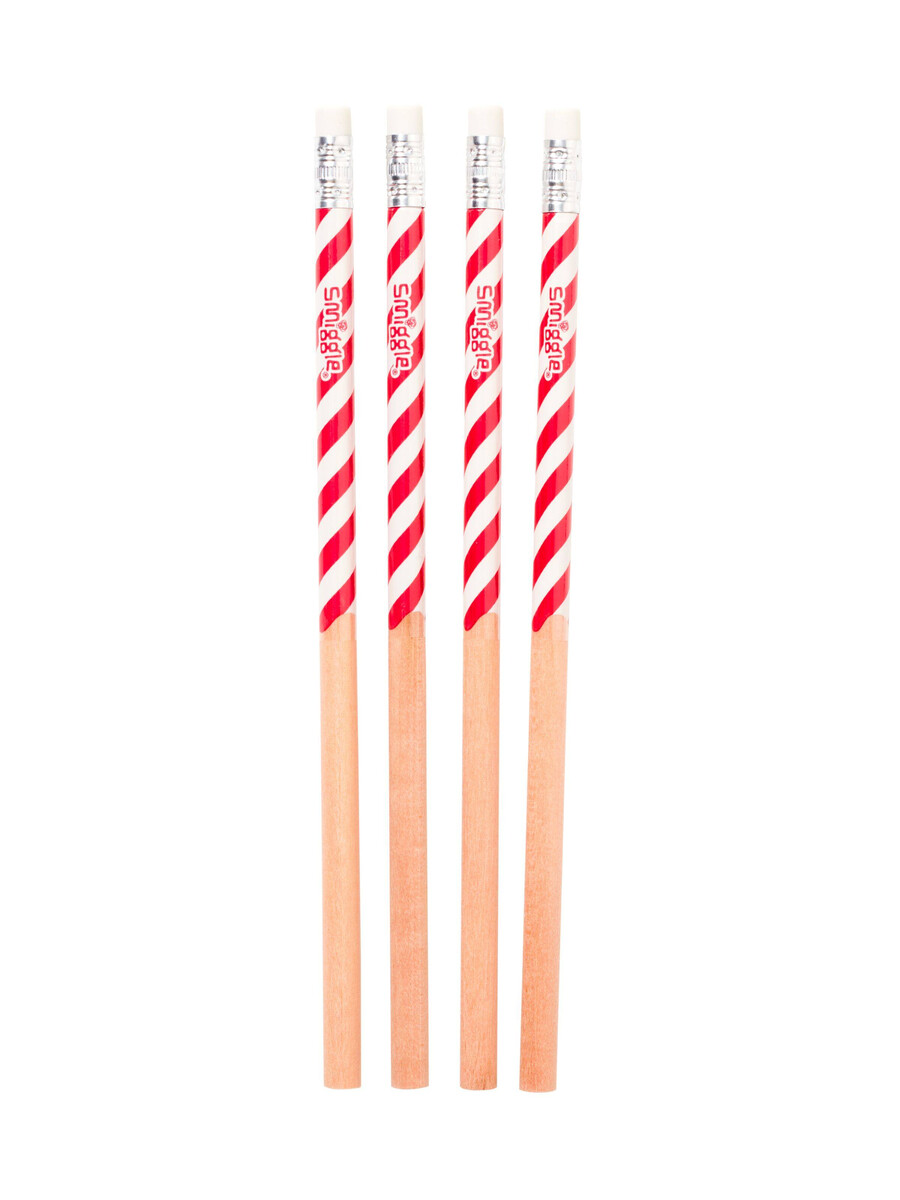 lot de 4 crayons parfumés de noël