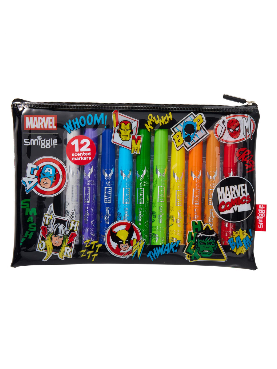 pack de marqueurs marvel