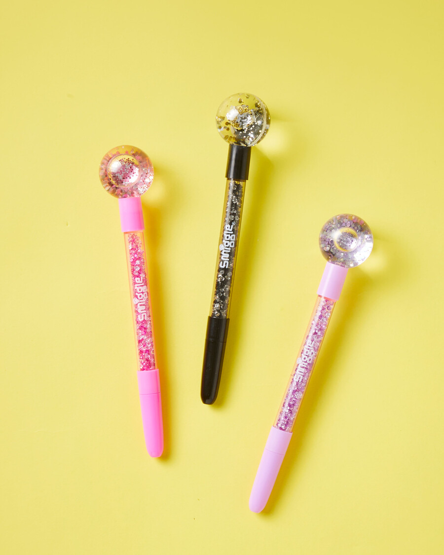 stylo magique à paillettes