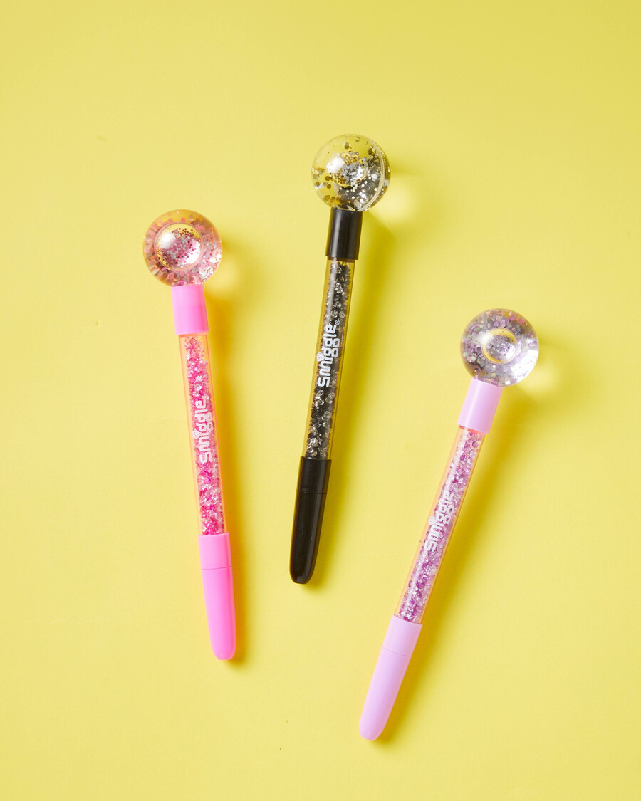 stylo magique à paillettes