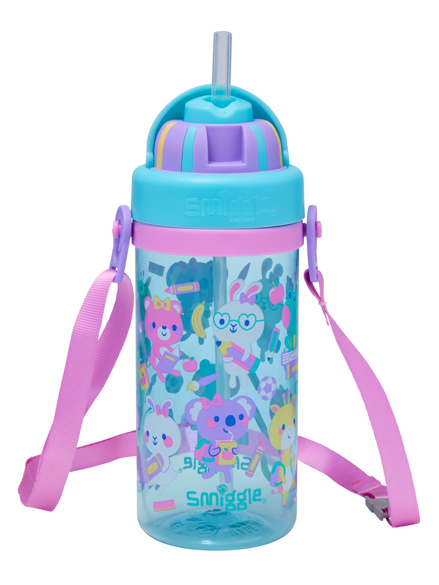 bouteille en plastique ready set go teeny tiny avec sangle 400 ml