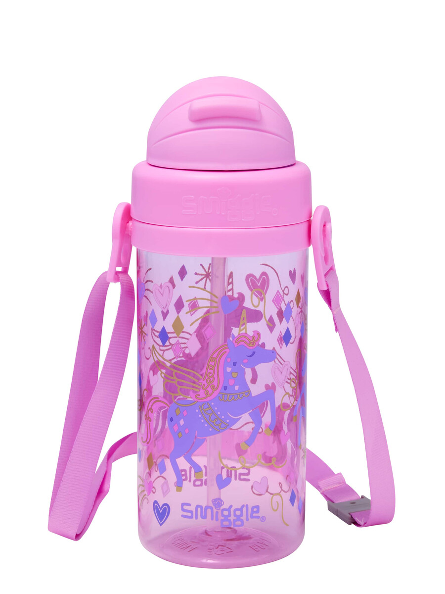 bouteille en plastique miniature aventureuse avec sangle 400 ml