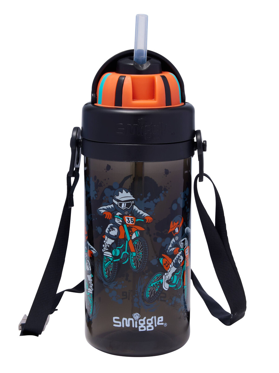 bouteille en plastique miniature aventureuse avec sangle 400 ml