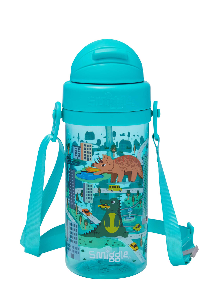 bouteille en plastique miniature aventureuse avec sangle 400 ml