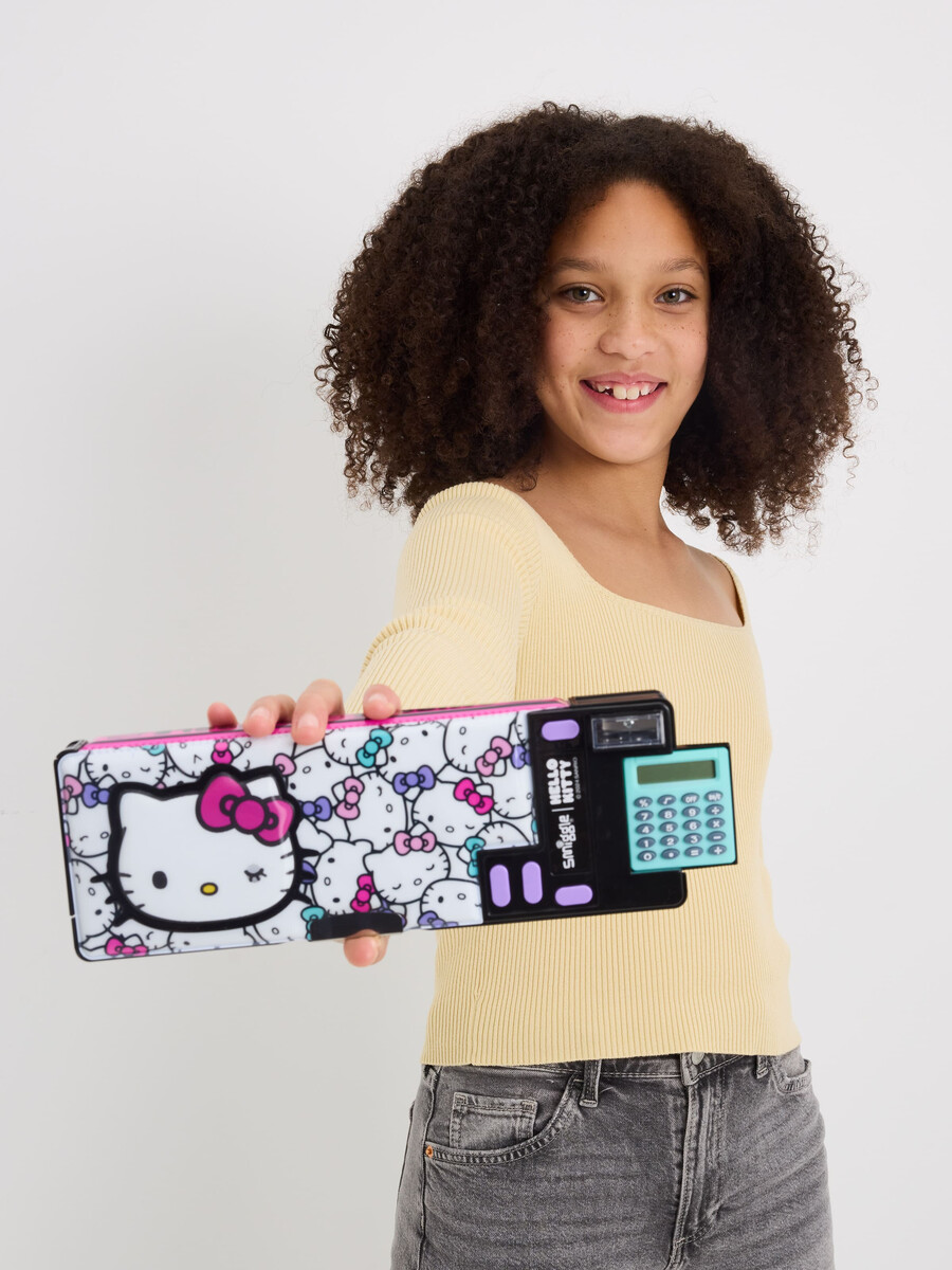 trousse hello kitty à ouverture facile