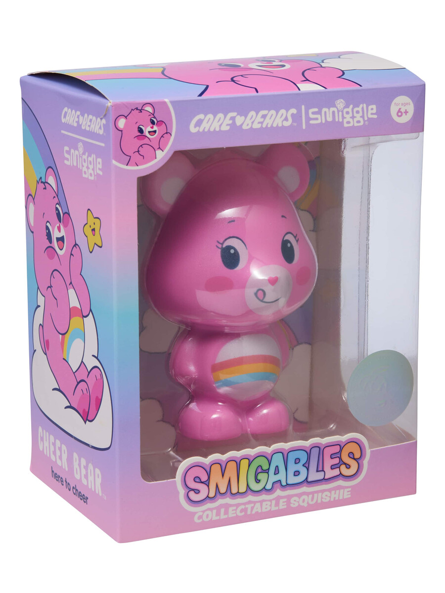 peluche anti-stress care bears smigables à collectionner