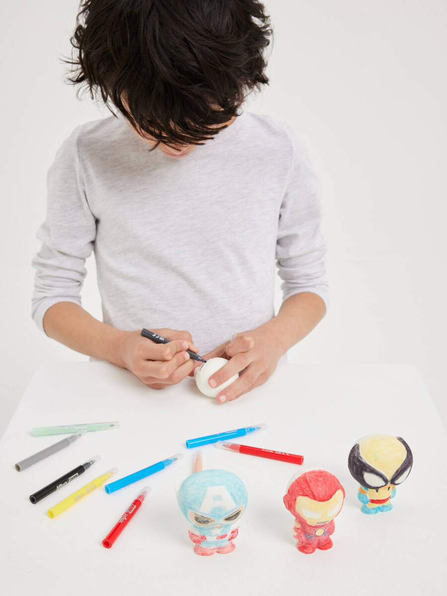 squishies marvel diy smigables à collectionner