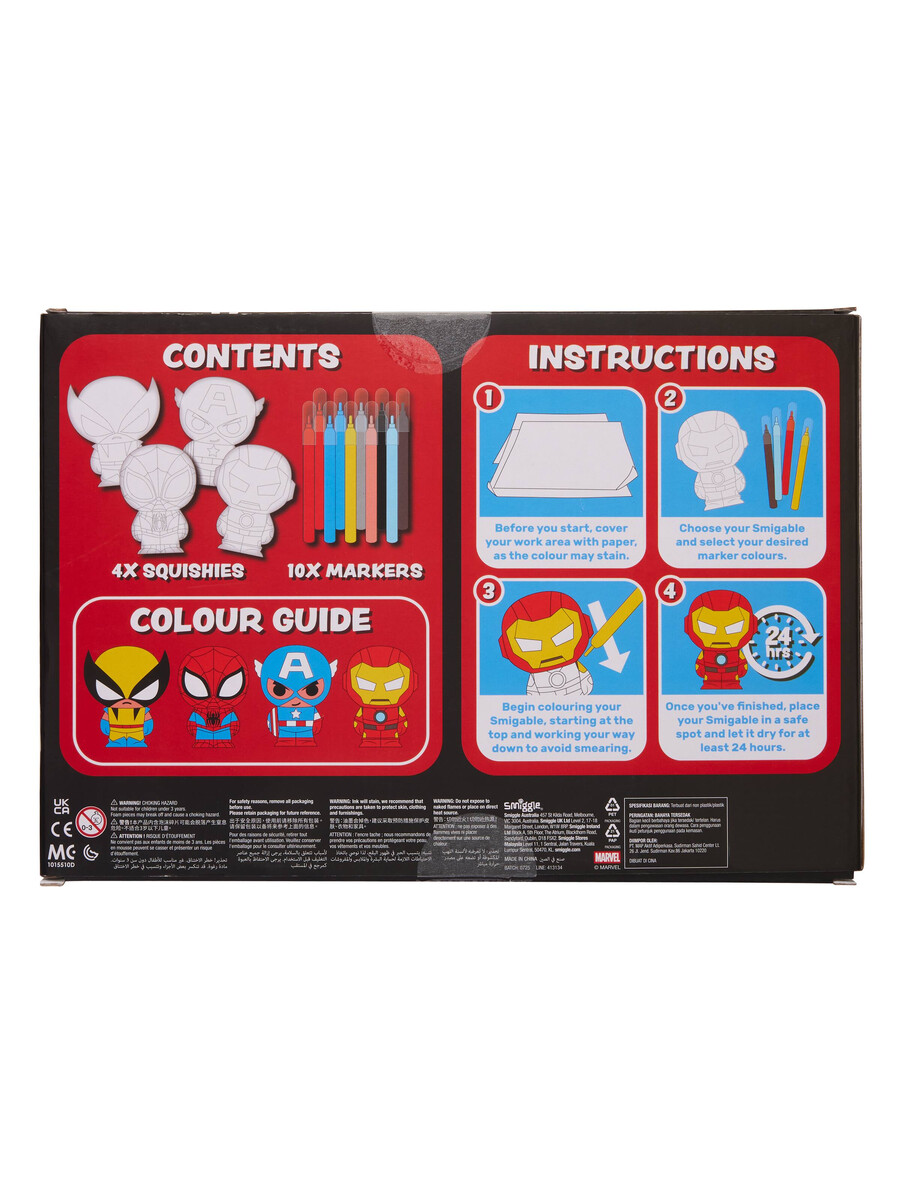squishies marvel diy smigables à collectionner