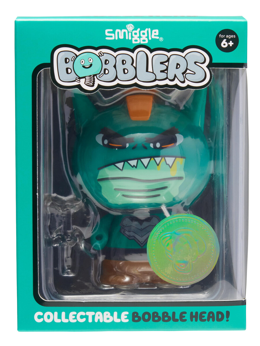 figurines à tête oscillante de collection smiggle bobblers
