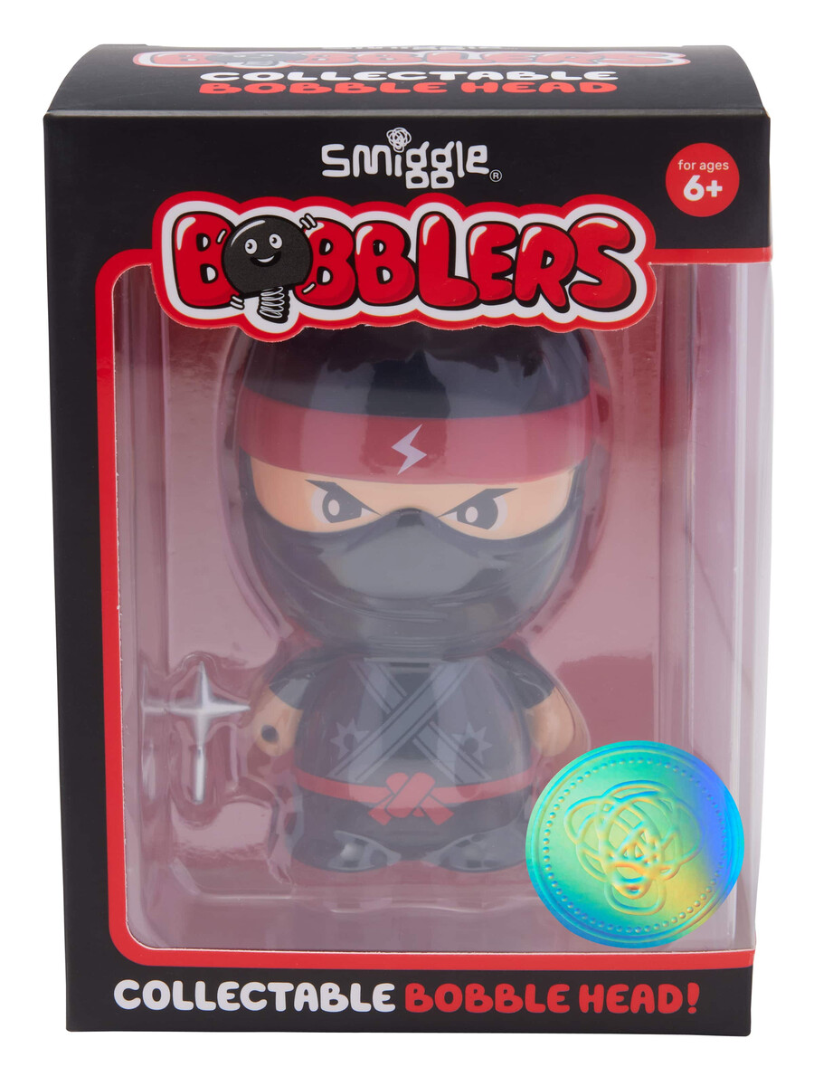figurines à tête oscillante de collection smiggle bobblers