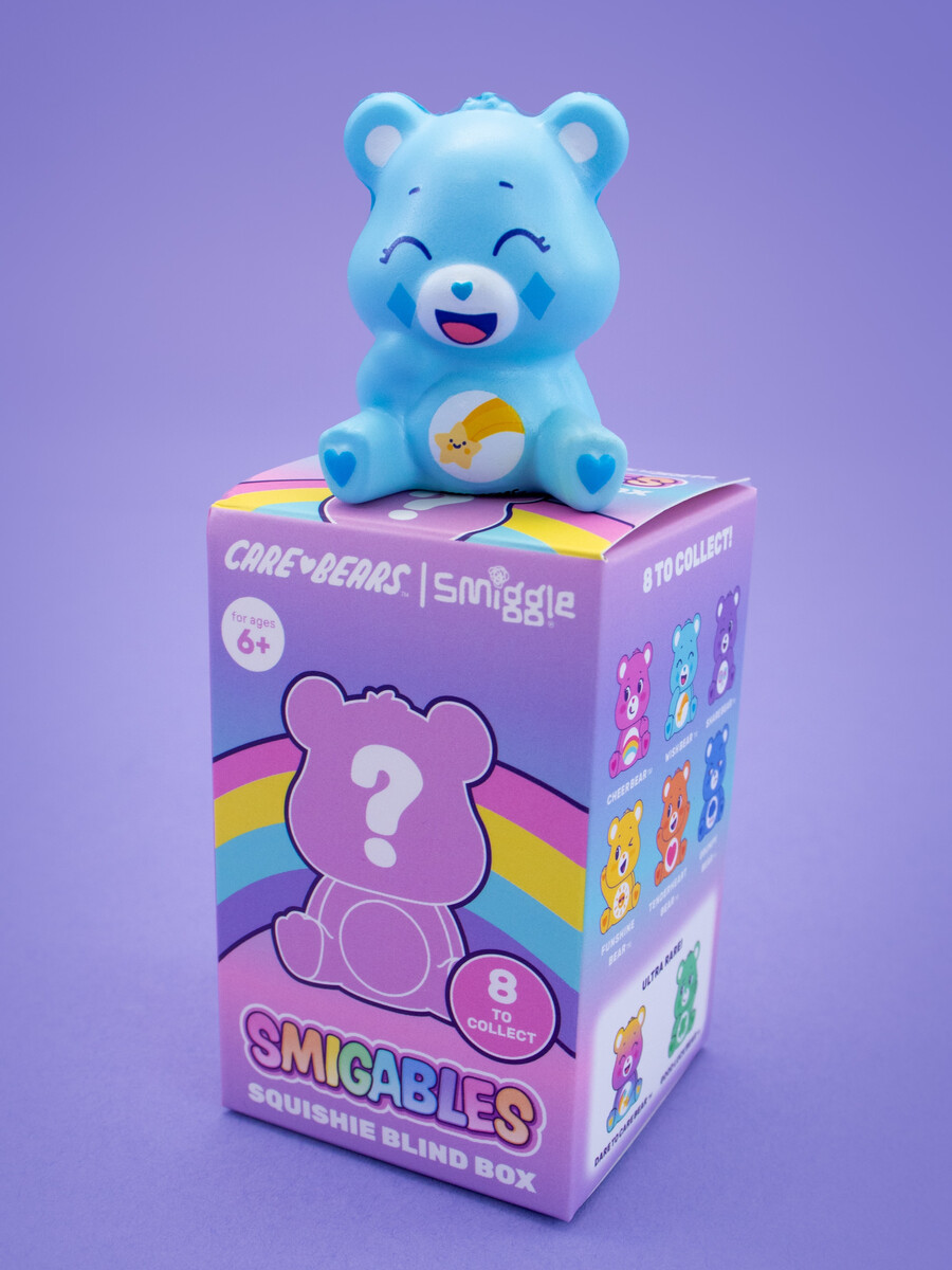boîte surprise de peluches care bears squishie