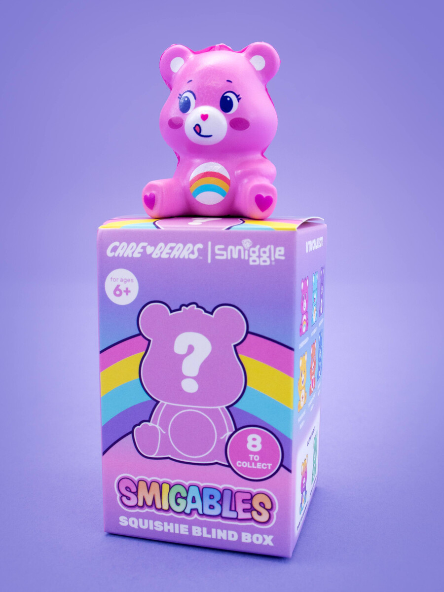boîte surprise de peluches care bears squishie