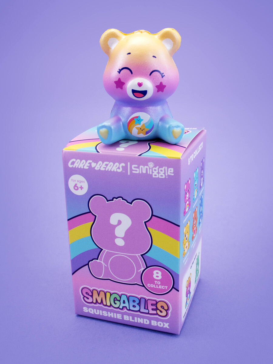 boîte surprise de peluches care bears squishie