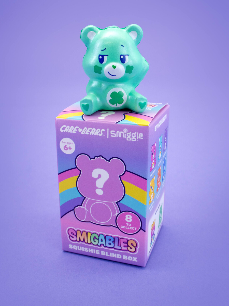 boîte surprise de peluches care bears squishie