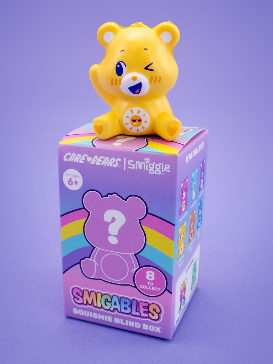 boîte surprise de peluches care bears squishie