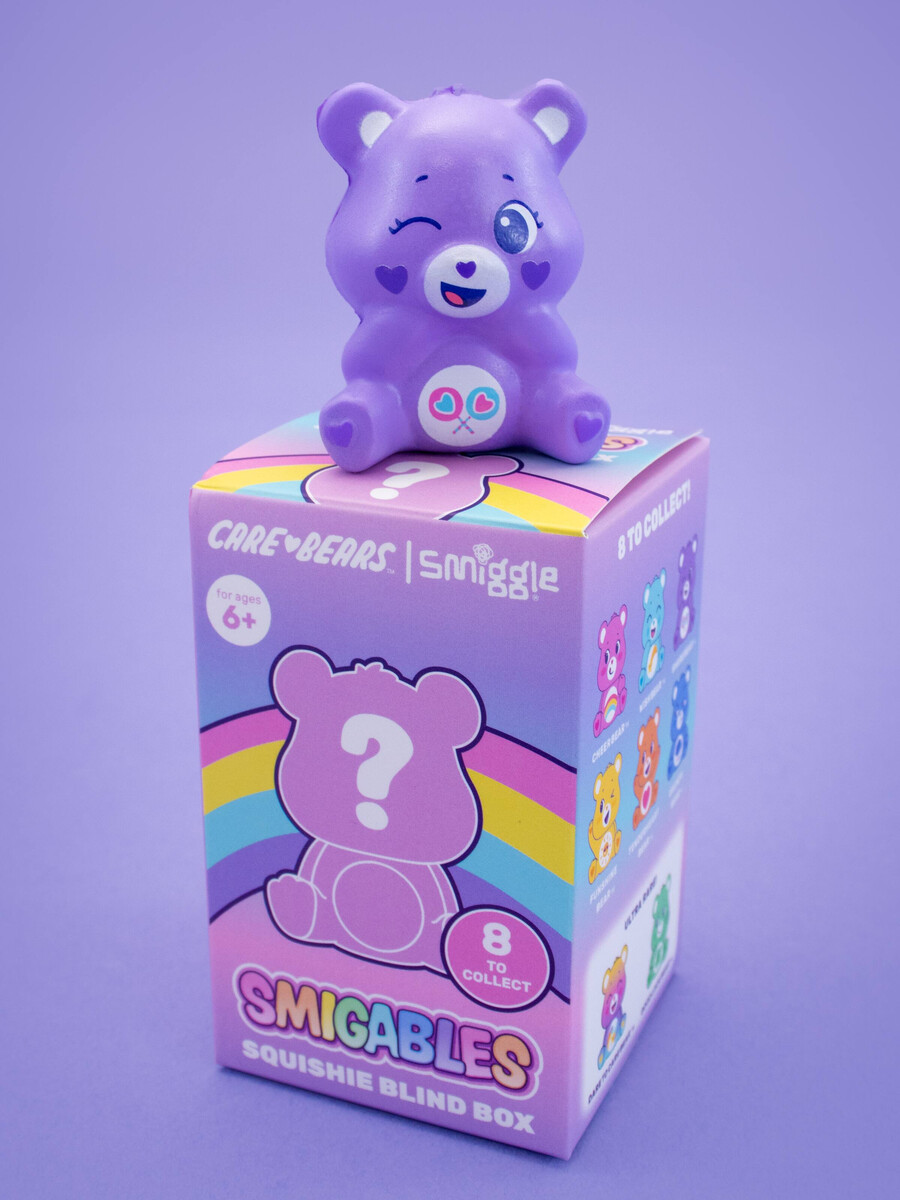 boîte surprise de peluches care bears squishie