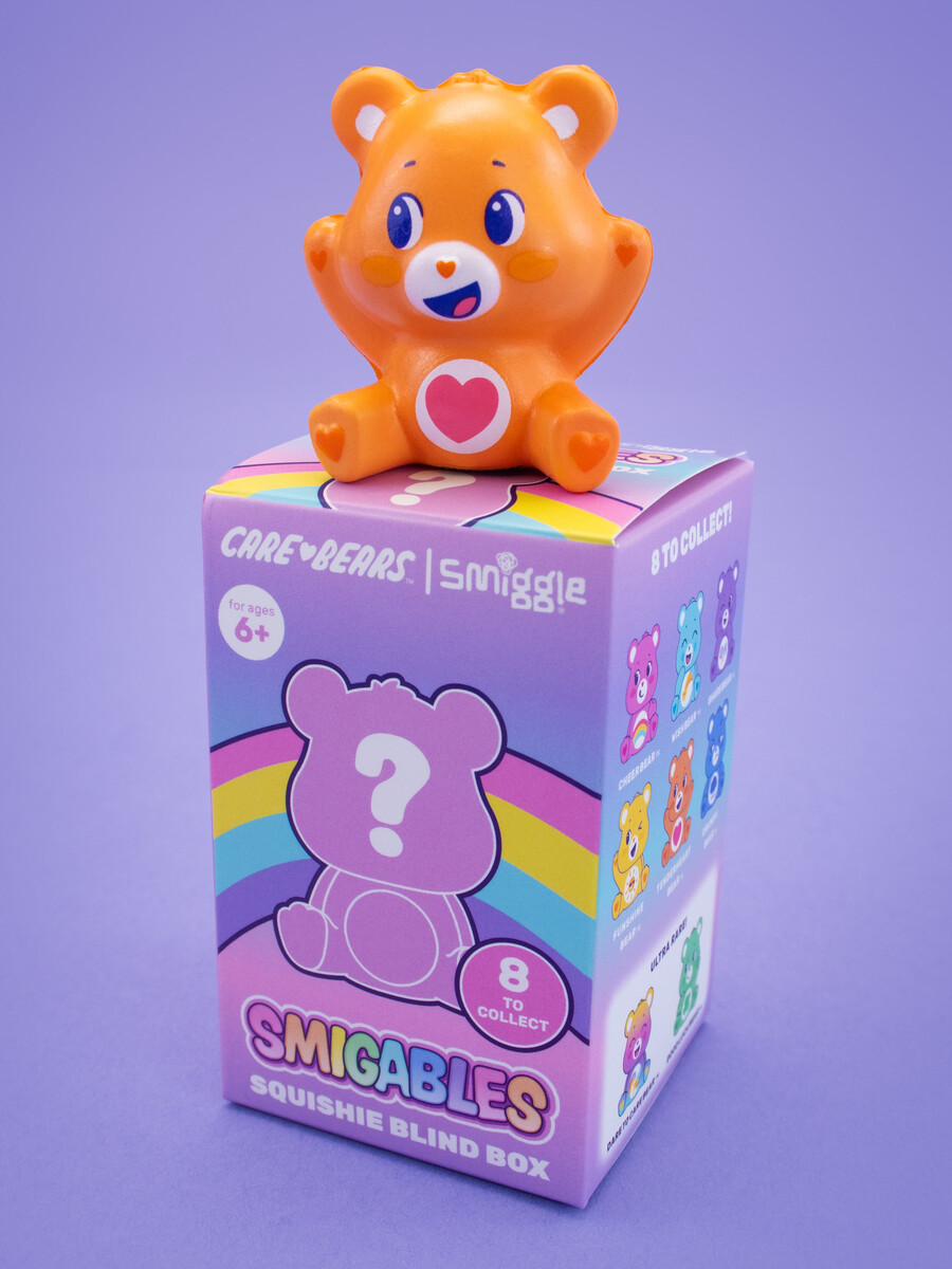 boîte surprise de peluches care bears squishie