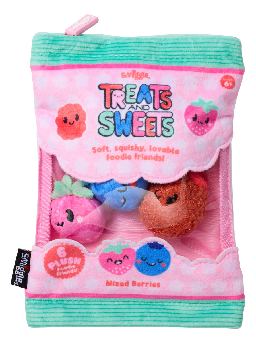 peluches et friandises