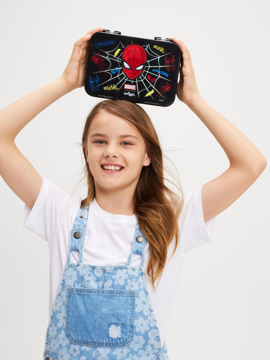 boîte à lunch spider-man moyenne happy bento