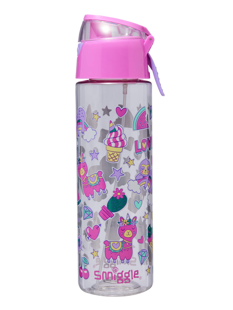 bouteille de boisson en plastique alert spritz flip 750 ml
