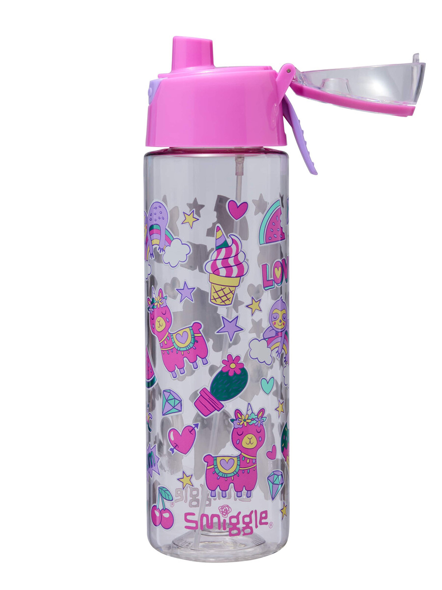 bouteille de boisson en plastique alert spritz flip 750 ml
