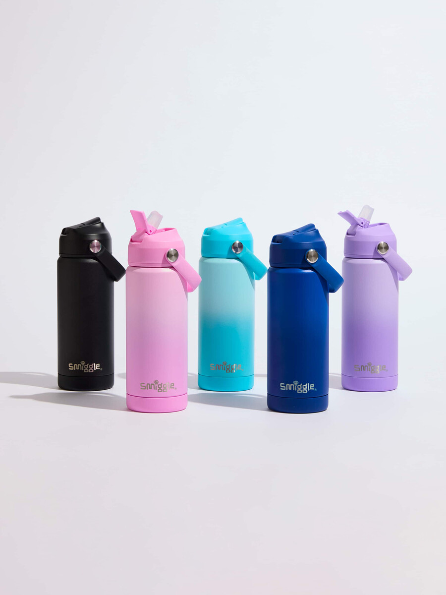 bouteille isotherme squiggle en acier inoxydable 550 ml