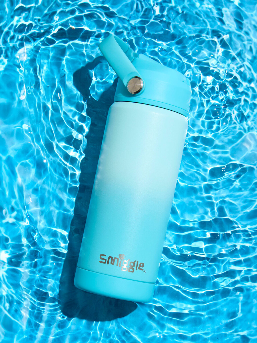 bouteille isotherme squiggle en acier inoxydable 550 ml