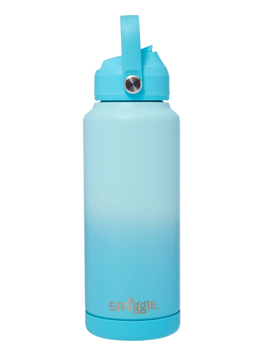 bouteille isotherme squiggle en acier inoxydable 1l