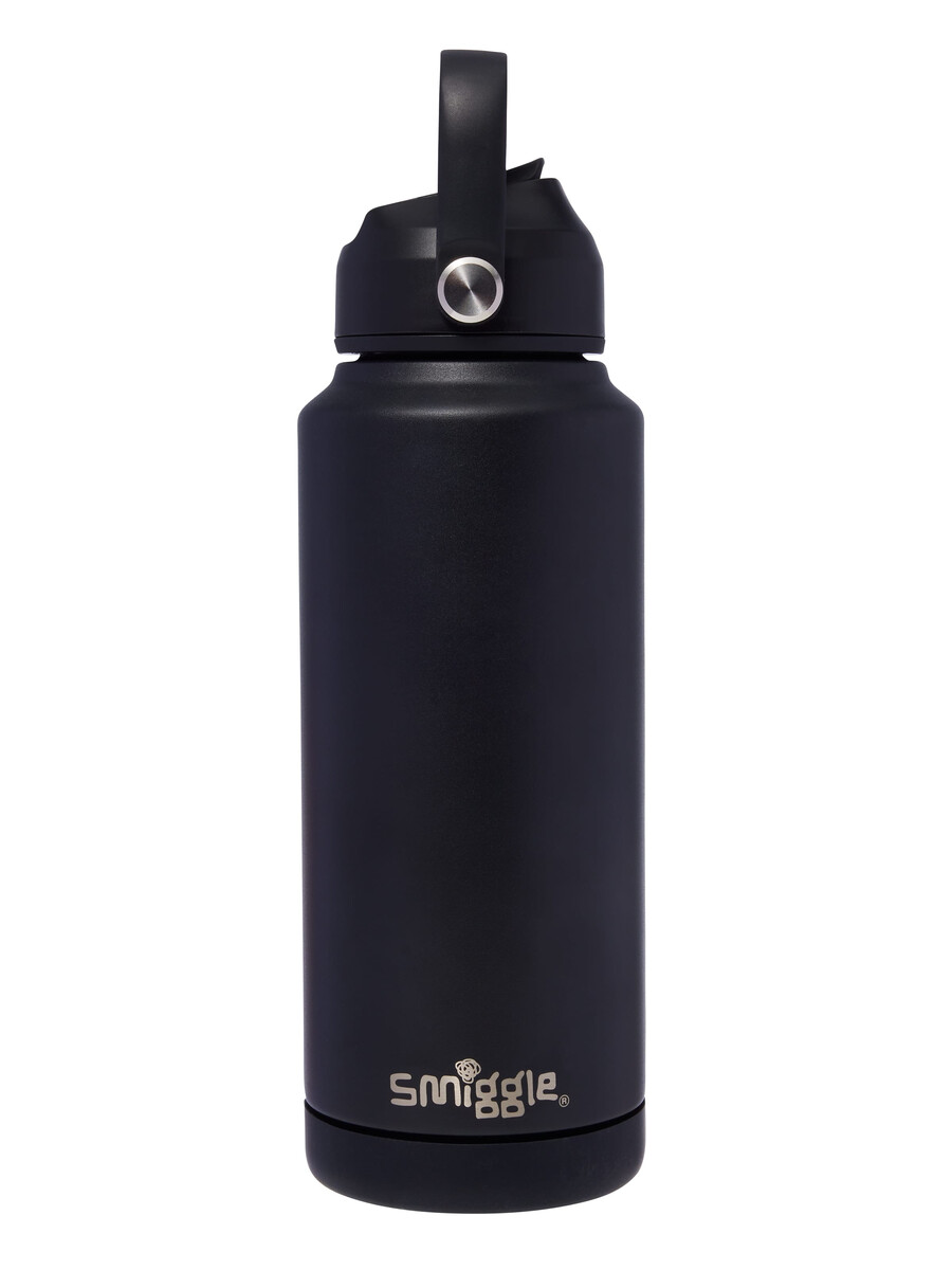 bouteille isotherme squiggle en acier inoxydable 1l