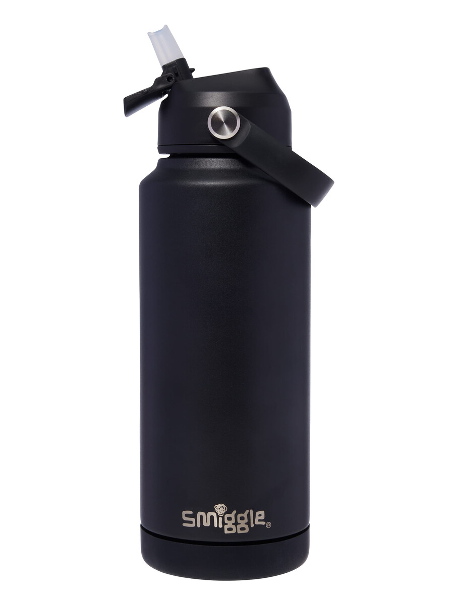 bouteille isotherme squiggle en acier inoxydable 1l