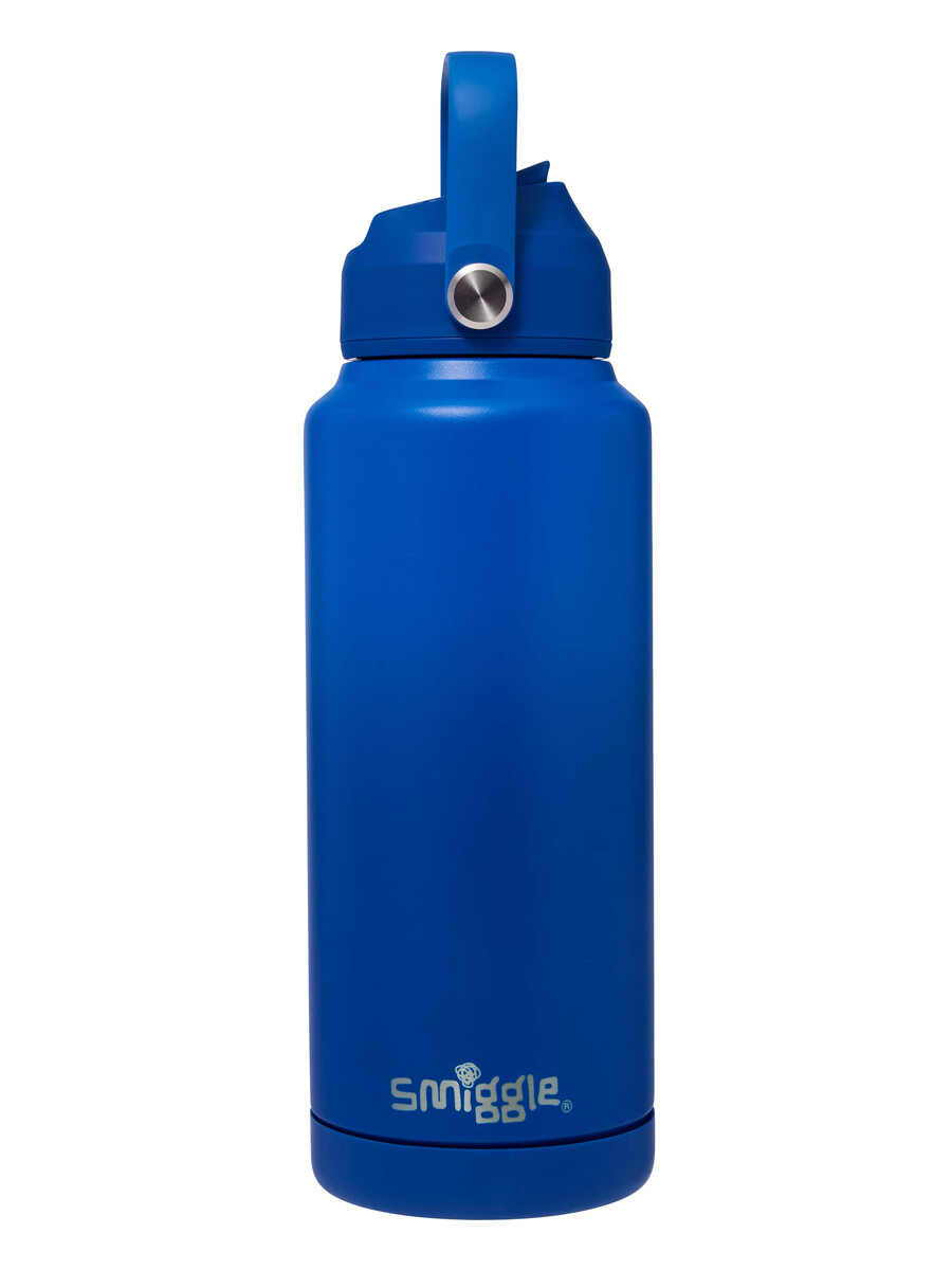 bouteille isotherme squiggle en acier inoxydable 1l