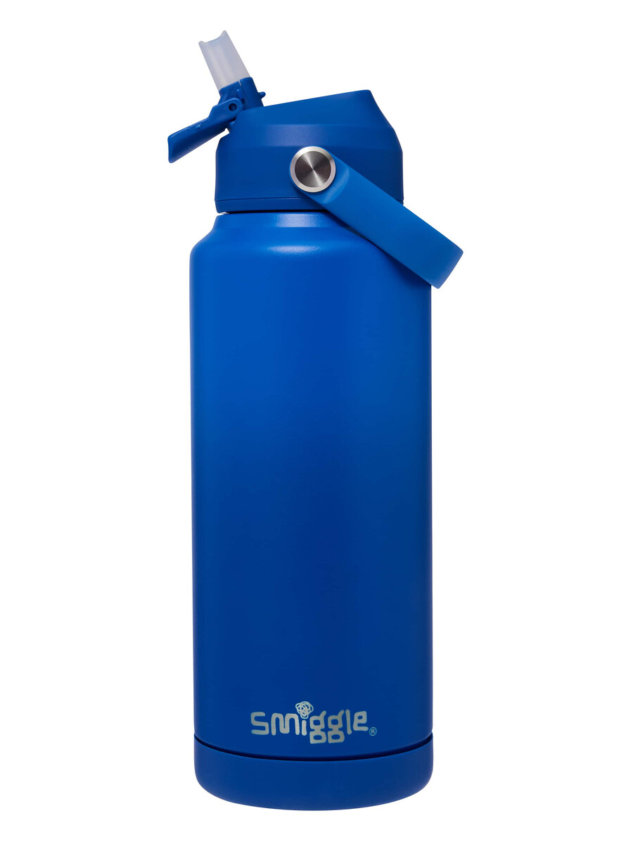 bouteille isotherme squiggle en acier inoxydable 1l