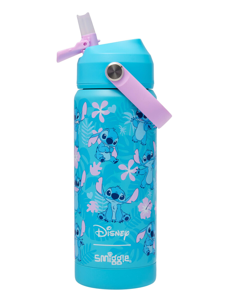 bouteille isotherme en acier inoxydable stitch squiggle 550 ml